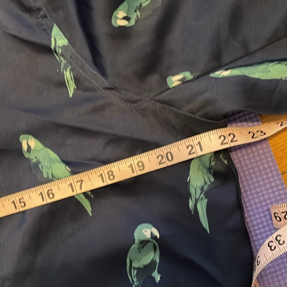 American Eagle reversible tropical parrot and fruit, floral bomber jacket - Picture 8 of 8